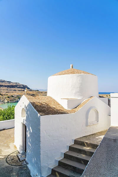 Chapel of Saint George Pahimahiotis, Lindos, Dodecanese Islands, Greece
