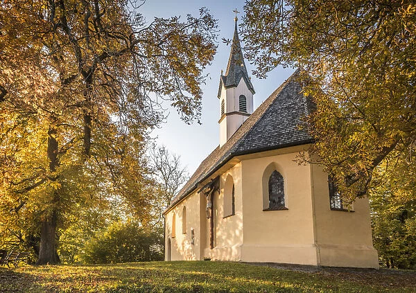 Chapel St. Georg am Weinberg, Schliersee, Upper Bavaria, Bavaria, Germany