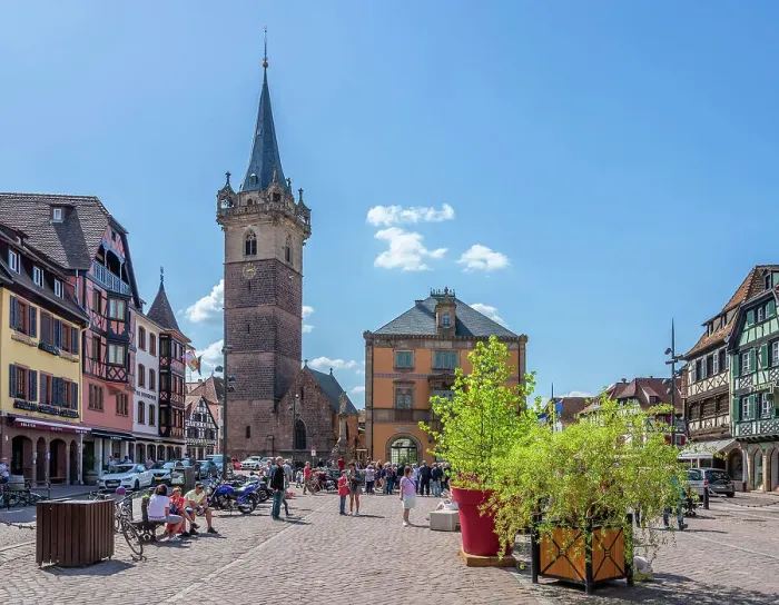 Framed Print : Chapel tower at Obernai, Bas-Rhin, Alsace, Alsace-Champagne-Ardenne-Lorraine, Grand Est, France Framed Print : Chapel tower at Obernai, Bas-Rhin, Alsace, Alsace-Champagne-Ardenne-Lorraine, Grand Est, France