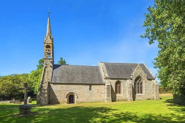 Chapelle La Madeleine near Plomeur, Finistere, Brittany, France