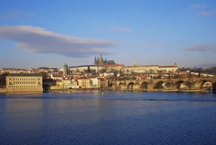 Framed Print : Charles Bridge & Little Quarter, Prague, Czech Republic Framed Print : Charles Bridge & Little Quarter, Prague, Czech Republic