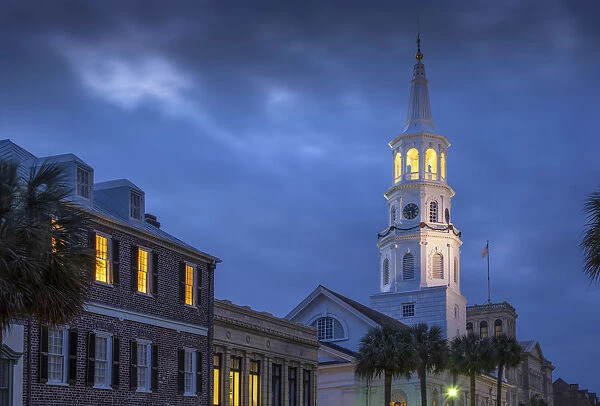 Charleston, South Carolina, Broad Street, Saint Michaels Episcopa Church, Oldest