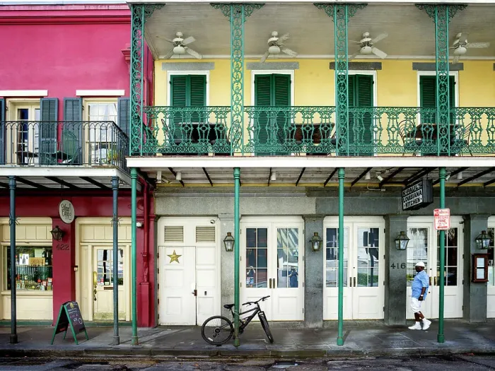 Framed Print : Chartre Street, French Quarter, New Orleans, Louisiana, USA Framed Print : Chartre Street, French Quarter, New Orleans, Louisiana, USA