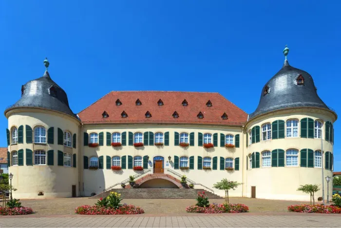 Framed Print : Chateau Bergzabern, Bad Bergzabern, Deutsche Weinstrasze, Rhineland-Palatinate, Germany Framed Print : Chateau Bergzabern, Bad Bergzabern, Deutsche Weinstrasze, Rhineland-Palatinate, Germany