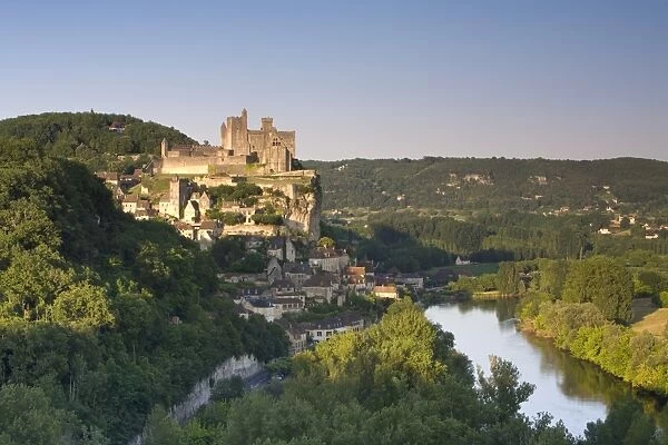 Chateau at Beynac-et-Cazenac & Dordogne River