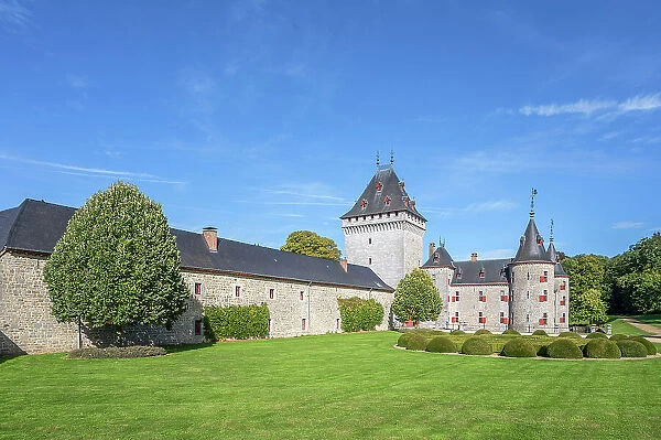 Chateau de Jemeppe near Marche-en-Famenne, Ardennes, Wallonia, Province Luxembourg, Belgium