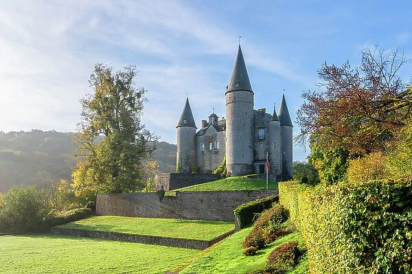 Chateau Veves, Celles near Dinant, Ardennes, Wallonia, Province Namur, Belgium