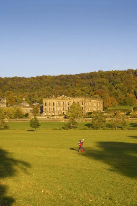Framed Print : Chatsworth House, Derbyshire, England, UK