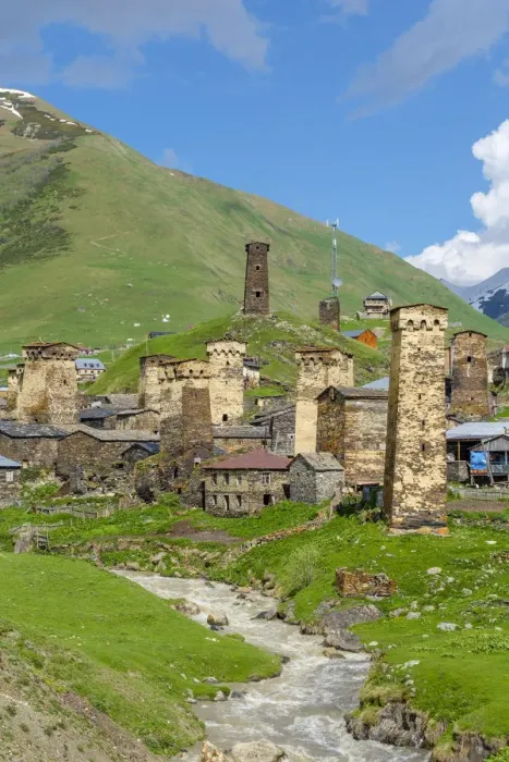 Framed Print : Chazhashi village, Ushguli, Samegrelo-Zemo Svaneti region, Georgia Framed Print : Chazhashi village, Ushguli, Samegrelo-Zemo Svaneti region, Georgia