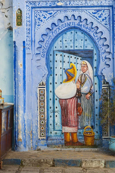 Chefchaouen, Morocco. The blue medina