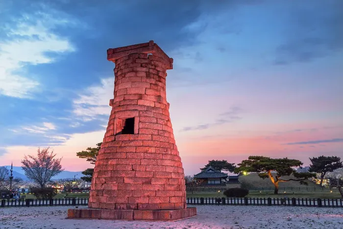 Framed Print : Cheomseongdae Observatory (UNESCO World Heritage Site) at sunset, Gyeongju, South Korea Framed Print : Cheomseongdae Observatory (UNESCO World Heritage Site) at sunset, Gyeongju, South Korea