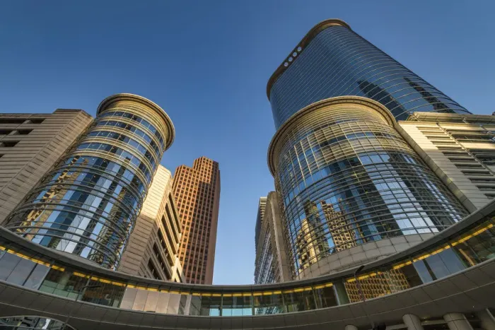 Framed Print : Chevron Towers, Houston, Texas, USA