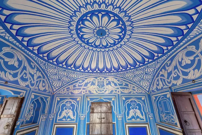 Framed Print : Chhavi Niwas, The Blue Room at The City Palace, City Palace, Jaipur, Rajasthan, India Framed Print : Chhavi Niwas, The Blue Room at The City Palace, City Palace, Jaipur, Rajasthan, India
