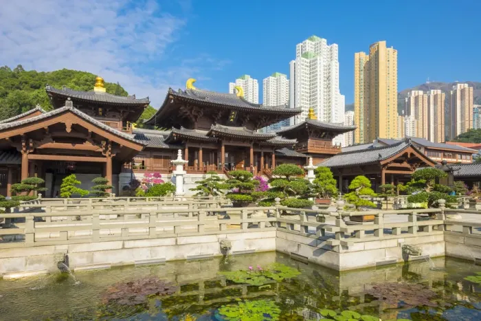 Framed Print : Chi Lin Nunnery, Wong Tai Sin district, Kowloon, Hong Kong, China Framed Print : Chi Lin Nunnery, Wong Tai Sin district, Kowloon, Hong Kong, China