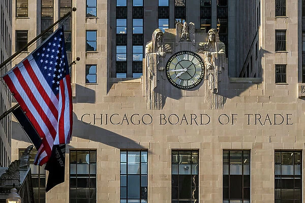 Chicago Board of Trade building, Chicago, Illinois, USA