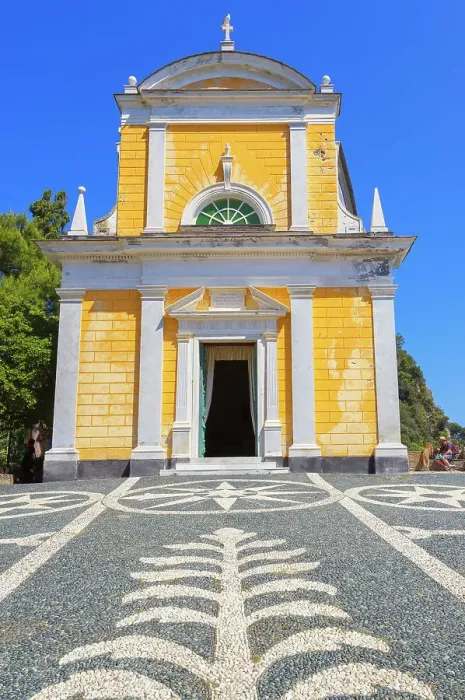 Framed Print : Chiesa di San Giorgio, Portofino, Liguria, Italy Framed Print : Chiesa di San Giorgio, Portofino, Liguria, Italy