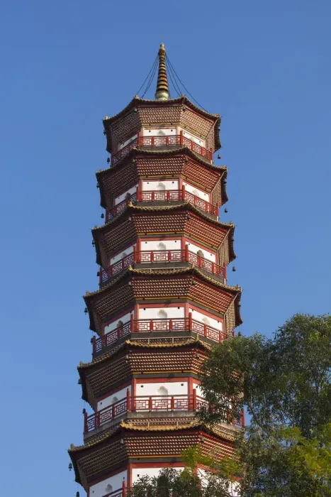 Framed Print : Chigang Pagoda, Tianhe, Guangzhou, Guangdong, China Framed Print : Chigang Pagoda, Tianhe, Guangzhou, Guangdong, China