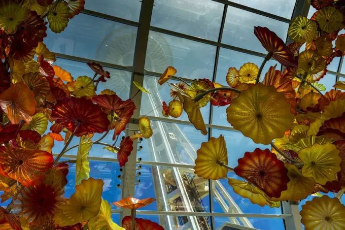 Framed Print : Chihuly Garden and Glass, Seattle, Washington, USA Framed Print : Chihuly Garden and Glass, Seattle, Washington, USA