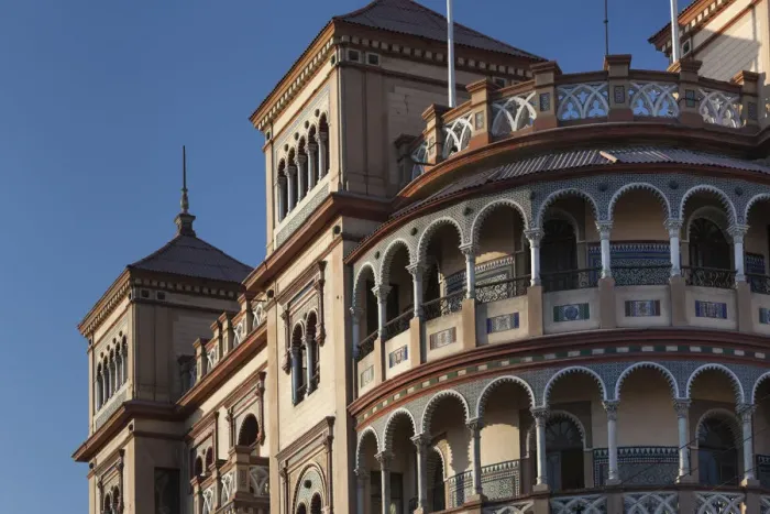 Framed Print : Chile, Antofagasta, Moorish-style building Framed Print : Chile, Antofagasta, Moorish-style building