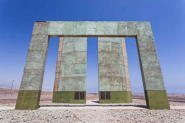 Chile, Antofagasta, Tropic of Capricorn monument