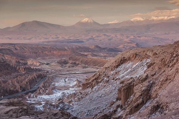 Chile, Atacama Desert, San Pedro de Atacama, Valle de la Muerte rock formation