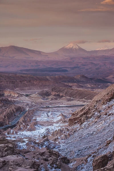 Chile, Atacama Desert, San Pedro de Atacama, Valle de la Muerte rock formation