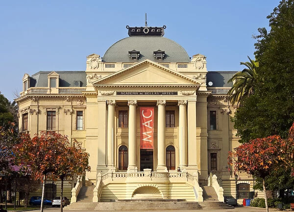 Chile, Santiago, View of The Santiago Museum of Contemporary Art(MAC)