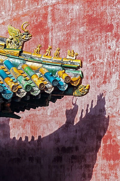China, Beijing, Forbidden City detail