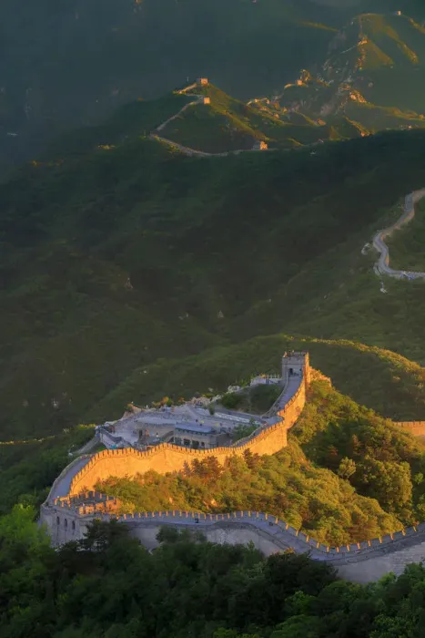 Framed Print : China, Beijing, Great wall of Badaling, sunset on the great wall Framed Print : China, Beijing, Great wall of Badaling, sunset on the great wall