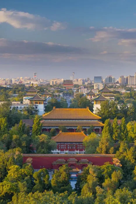 Framed Print : China, Beijing, Jingshan Park Framed Print : China, Beijing, Jingshan Park