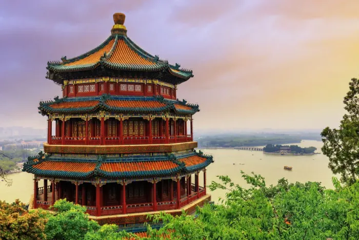 Framed Print : China, Beijing, Summer Palace Framed Print : China, Beijing, Summer Palace