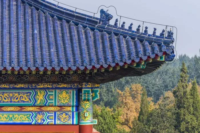 Framed Print : China, Beijing, Tiantan Park, Temple of Heaven, Hall of Prayer for Good Harvests