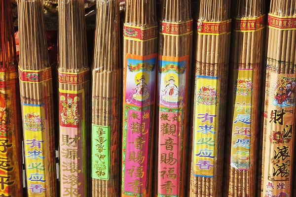 China, Beijing, Wangfujing Street, Snack Street Market, Souvenir Shop, Incense Sticks