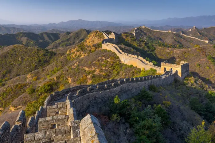 Framed Print : China, Hebei Province, Luanping County, Jinshanling, Great Wall of China (UNESCO World Framed Print : China, Hebei Province, Luanping County, Jinshanling, Great Wall of China (UNESCO World