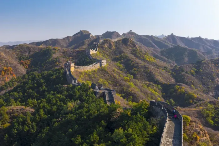 Framed Print : China, Hebei Province, Luanping County, Jinshanling, Great Wall of China (UNESCO World