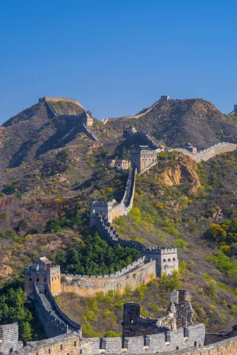 Framed Print : China, Hebei Province, Luanping County, Jinshanling, Great Wall of China (UNESCO World Framed Print : China, Hebei Province, Luanping County, Jinshanling, Great Wall of China (UNESCO World
