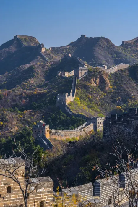 Framed Print : China, Hebei Province, Luanping County, Jinshanling, Great Wall of China (UNESCO World