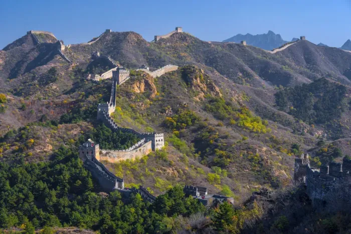 Framed Print : China, Hebei Province, Luanping County, Jinshanling, Great Wall of China (UNESCO World Framed Print : China, Hebei Province, Luanping County, Jinshanling, Great Wall of China (UNESCO World