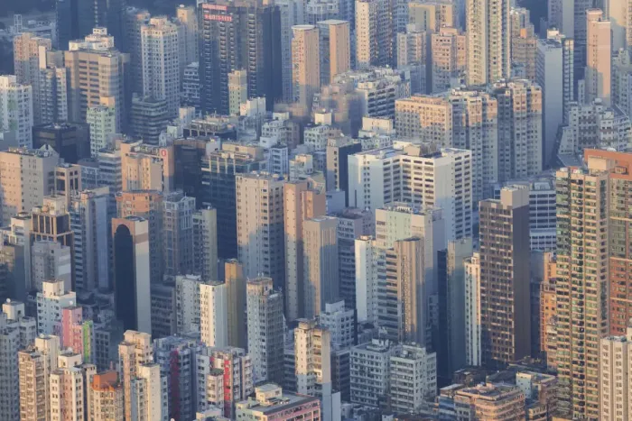 Framed Print : China, Hong Kong, Kowloon, Kowloon Skyline Framed Print : China, Hong Kong, Kowloon, Kowloon Skyline