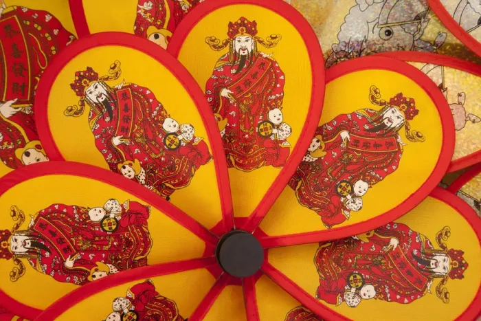 Framed Print : China, Hong Kong, Stanley Market, Detail of Fans Framed Print : China, Hong Kong, Stanley Market, Detail of Fans