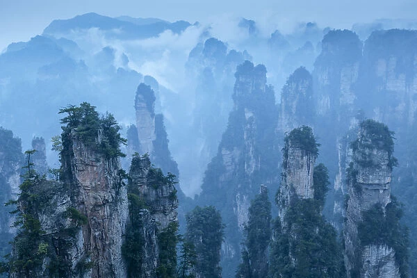 China, Hunan Province, Wulingyuan, Wuling Mountain