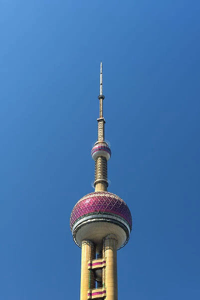 China, Shanghai, Pudong District, Financial District, Oriental Pearl Tower