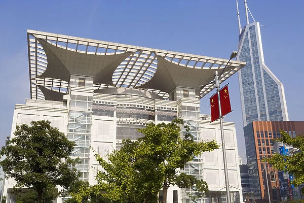 China, Shanghai, Renmin Park, Urban Planning Exhibition Hall