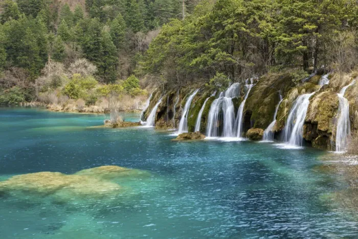Framed Print : China, Sichuan Province, Jiuzhaigou National park Framed Print : China, Sichuan Province, Jiuzhaigou National park