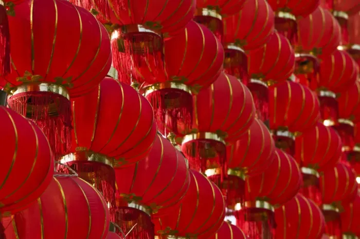 Framed Print : China, Yunnan Province, Dali Old Town, Red Lanterns on Boai Lu Framed Print : China, Yunnan Province, Dali Old Town, Red Lanterns on Boai Lu