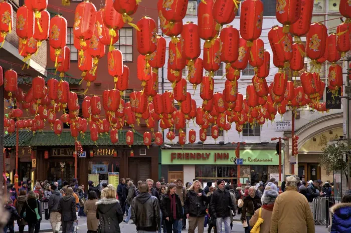 Framed Print : Chinatown, London, England, UK Framed Print : Chinatown, London, England, UK
