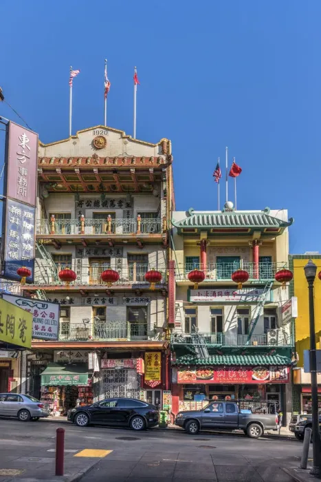 Framed Print : Chinatown, San Francisco, California, USA