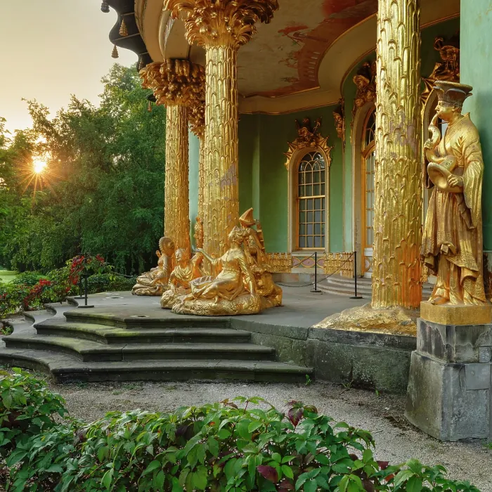 Framed Print : Chinese Teahouse, Sanssouci, Potsdam, Brandenburg, Germany Framed Print : Chinese Teahouse, Sanssouci, Potsdam, Brandenburg, Germany