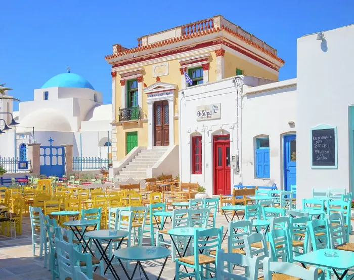 Framed Print : Chora central square, Chora, Serifos Island, Cyclades Islands, Greece Framed Print : Chora central square, Chora, Serifos Island, Cyclades Islands, Greece