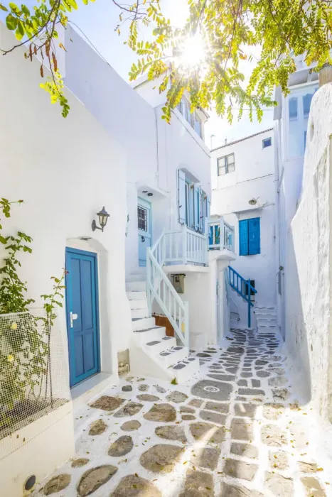 Framed Print : Chora (Mykonos Town), Mykonos, Cyclades Islands, Greece